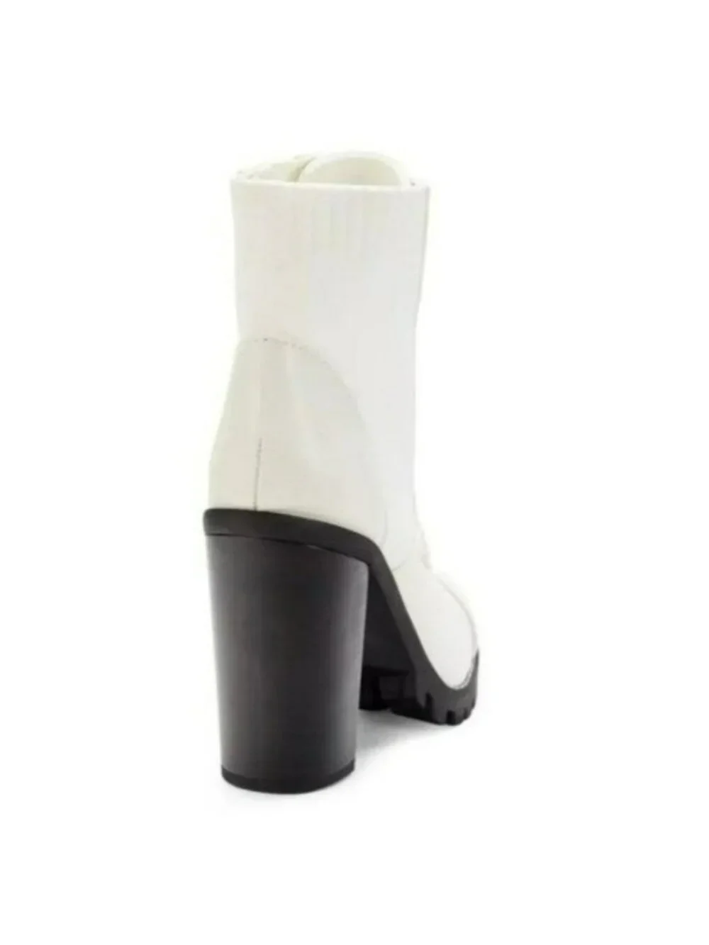 BCBGENERATION PILAS FAUX LEATHER LACE-UP BOOTIES, Sz 8, 9.5, & 10, NEW in Box - Picture 4 of 6